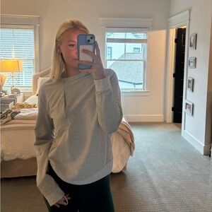 lululemon grey crewneck